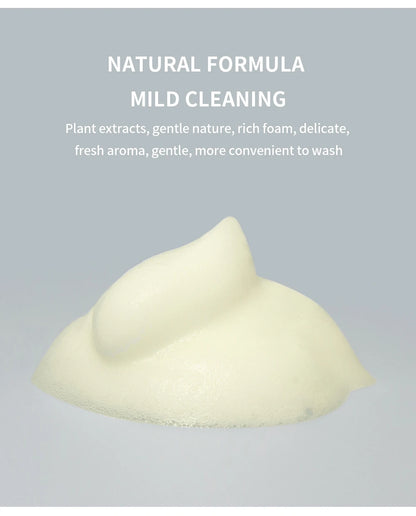 GLAMLASH 60ml No tears Formula Fruit Scent Eyelash Foam Cleanser For Lash Extension Shampoo Pump Press Lash Washing Bottles