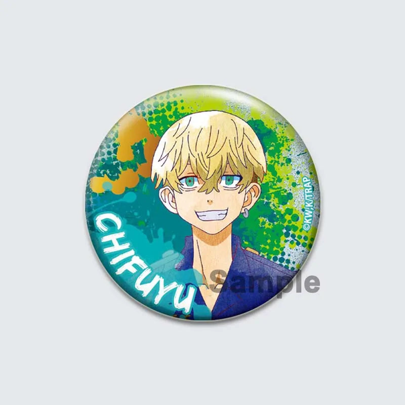 Fashion Accessories Anime Tokyo Revengers Brooches Backpack Clothes Accessories Decor Lapel Pin Badge for Fan's Collection Gifts