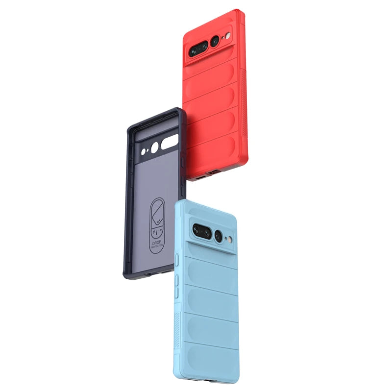 For Google Pixel 7 Pro Case For Google Pixel 7 Pro 6A Capas Soft TPU Shockproof Lens Protective Fundas Google Pixel 7 8 Pro 7A
