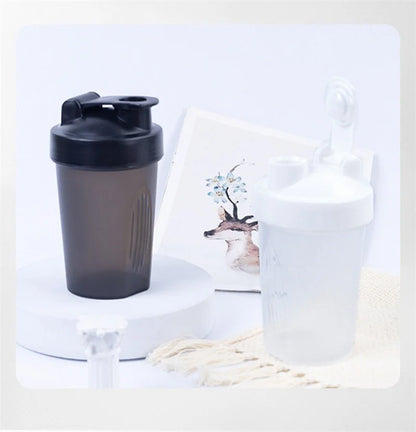 Sports water cup with Shaker Balls Leak Proof Drink Shaker Bottle Whey Protein Powder Mixing Bottle Fitness Gym Shaker Drink Cup