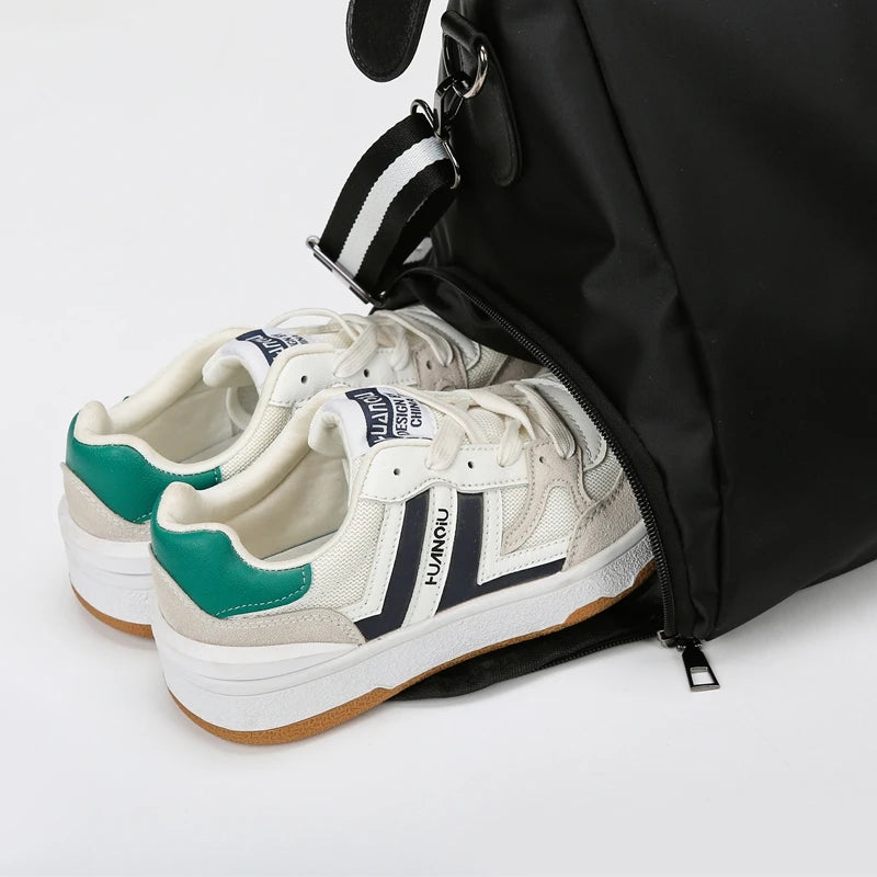 Personalized Travel Bag Men's And Women's Handbags Sports Training Yoga Bag Waterproof Weekend Bag Customized Logo Name Pattern