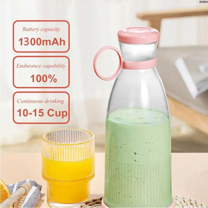 Portable Blender, Portable Blender for Shakes and Smoothies , Magnetic USB Fast Charging Mini Fresh Juice Mixer Bottle