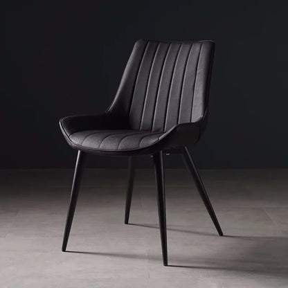 Nordic light stool leather soft dining chair kitchen dining room back chair dining room back chair restaurant is free shipping