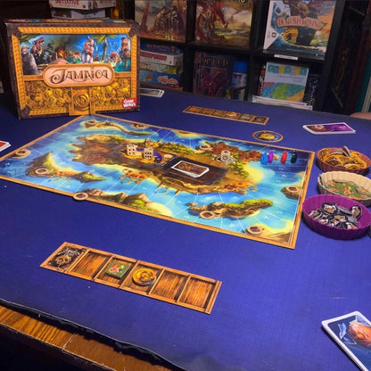 Jamaica Board Game for Family and Party, Funny Table Game, Friends Entertainment, Strategy Game, 2-6 Players