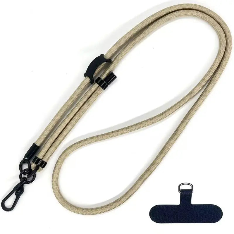 150cm length crossbody lanyard adjustable phone rope neck strap string sling with tether pad