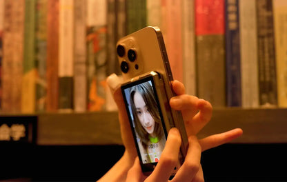 Fotorgear MS01 Selfie Vlog Monitor Screen For Smartphone Magnetic Selfie Screen Display for iPhone Android Phones