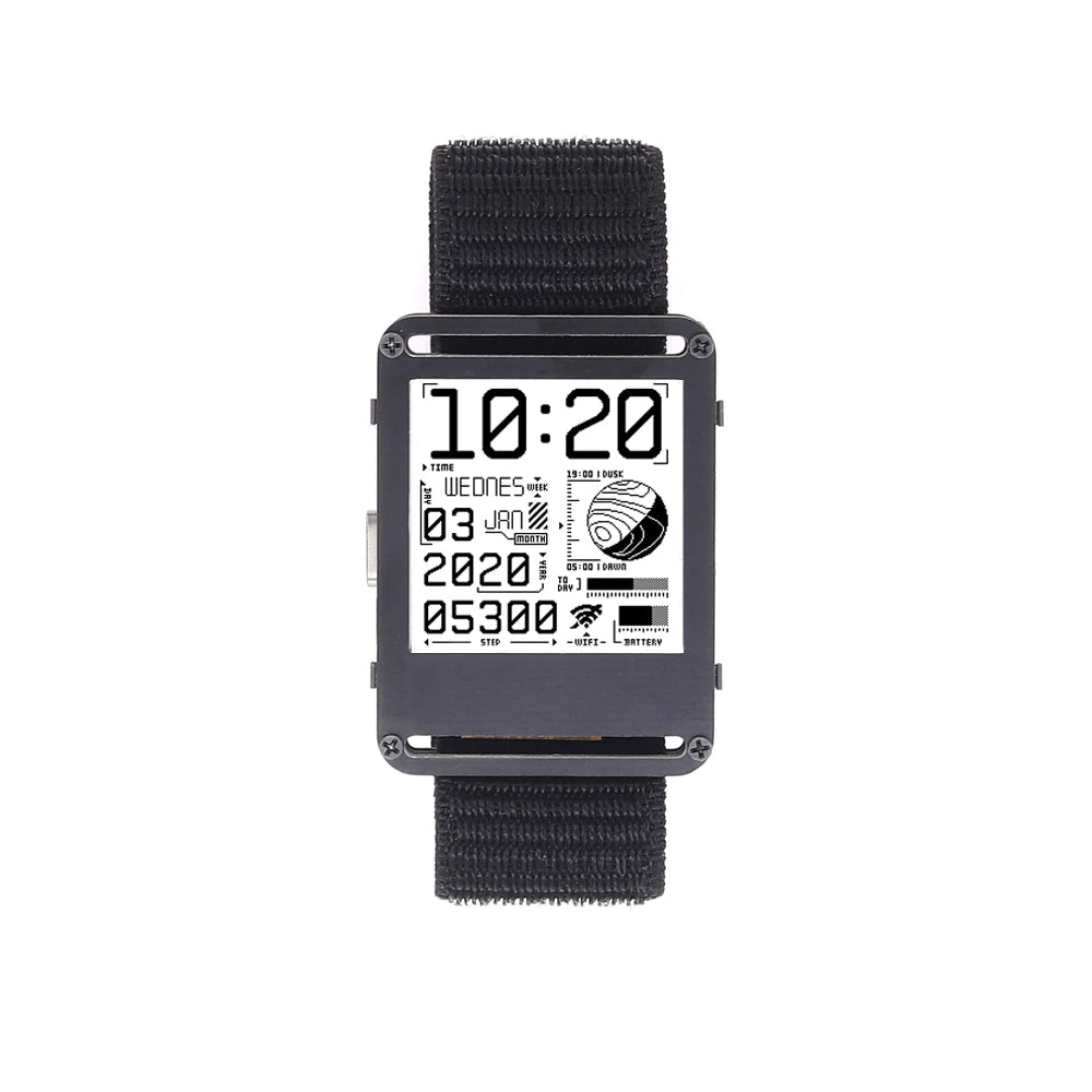 Watch V2.0 - Fully Open Source & Customaizable E-ink Watch Based on ESP32