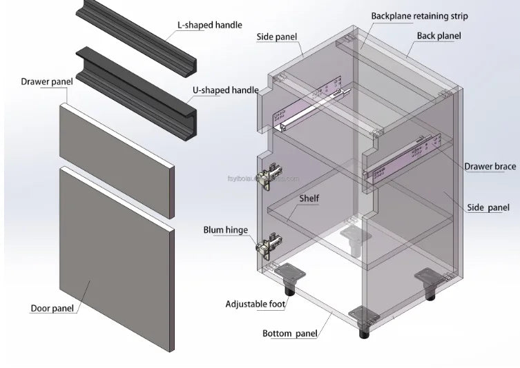 Fashion Living Room Furniture Wooden Wall Simple Design Tv Cabinet Modern Tv Cabinet Long Tv Cabinet