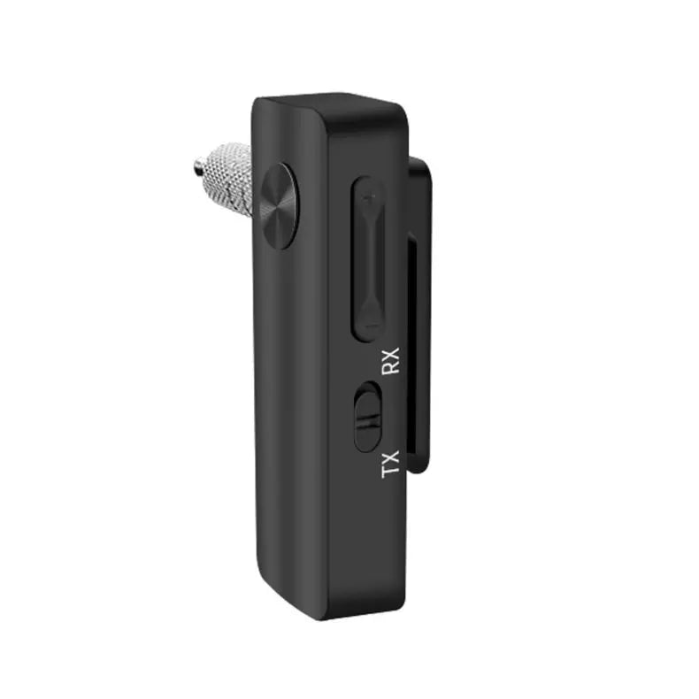 2-In-1 Wireless Audio Adapter Bluetooth 5.4 Receiver Transmitter 3.5mm AUX Lossless Sound MIC For Car Speaker TV PC Airplane