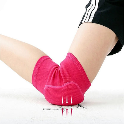 1Pair Knee Pads Fitness Dance Training Knee Protector Elastic Thickened Sponge Women Knee Brace Support For Arthritis Relief