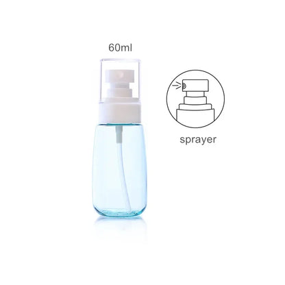 30ml 60ml 100ml UPG Fine Mist Spray Bottle Plastic Bottl Lotion Pump Travel Perfume Water Bottles Refill