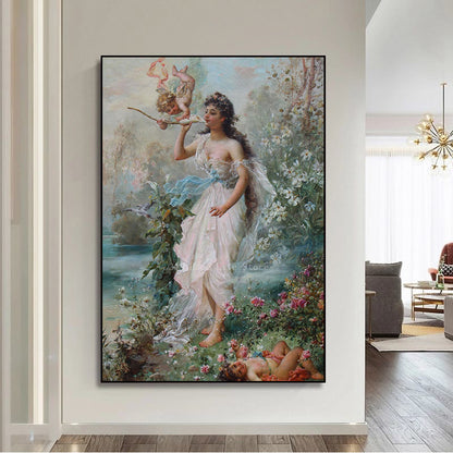 Renaissance Art Painting Pattern Classic Movie Posters HD Quality Poster Wall Art Painting Study Decor Art Wall Stickers