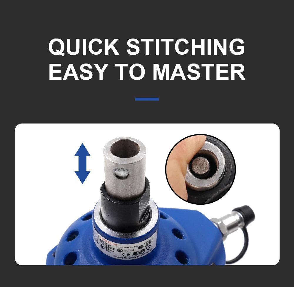 Pneumatic Palm Nailer MSN90 Lightweight Mini Air Palm Nailer for Tight Spaces WoodWorking Impact Hammer