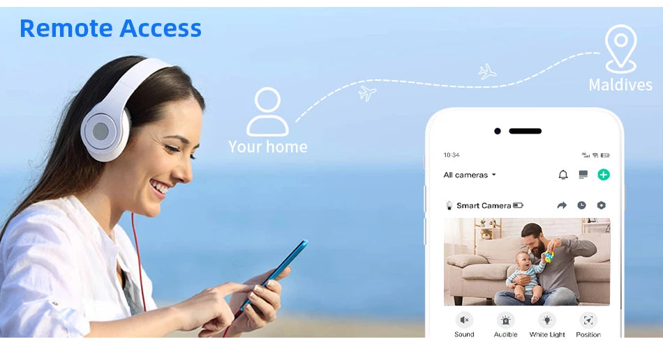 1080P Solar Mini Camera Wifi Recharge Battery Indoor PIR Human Detection Wireless CCTV Surveillance IP Home Alarm Video Cameras