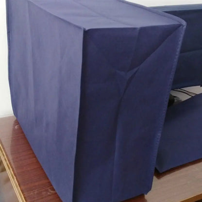 3PCS 19 To 34 Inches Desktop Computer Dust Cover Blue LCD Screen Cover Durable Computer Protective Cover for Computer