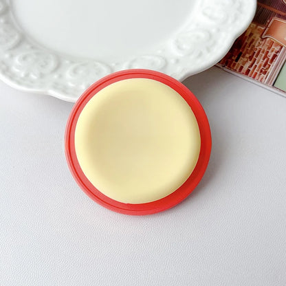 Magnetic Phone Grip Tok Folding Phone Stand Desktop Magsafe Phone Socket Solid Color Bracket INS Phone Holder