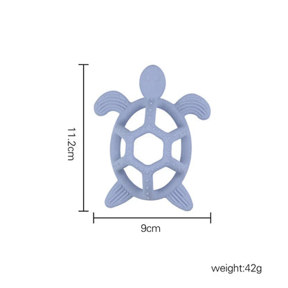 Baby Silicone Teethers Animal Food Grade Silicone Baby 0-12 Toys Silicone Teeth Grinding Stick Newborn Pacifier Accessories Toys