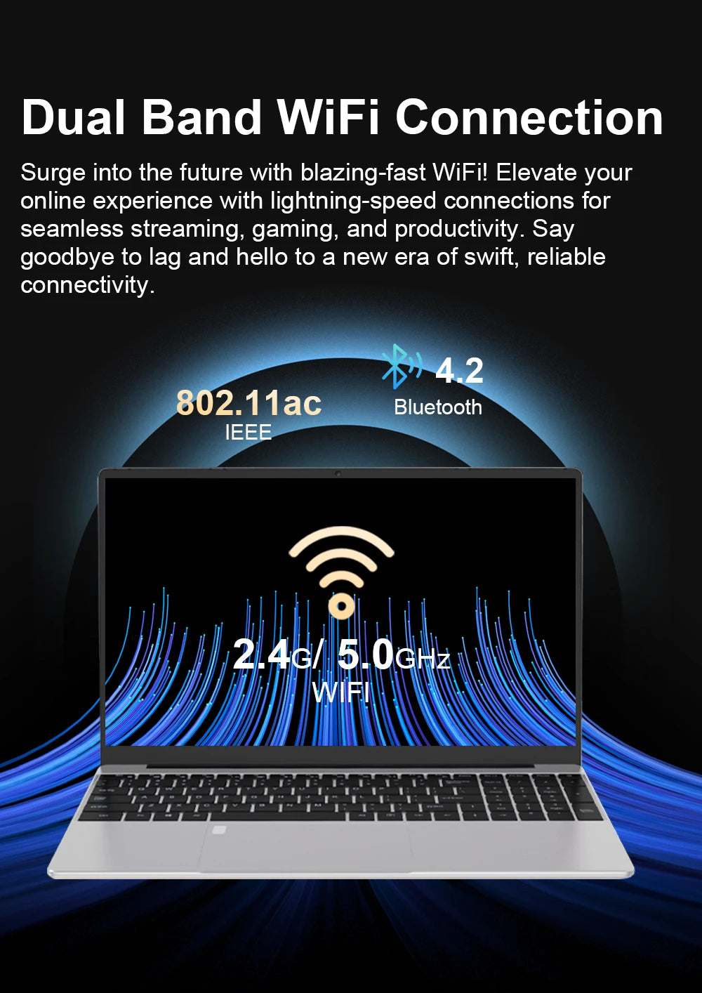 2025 New Notebook PC Windows 11 Gamer 15.6" Ultra Slim Laptop Intel Celeron N4000 16GB RAM 1TB 2TB SSD Office Study Computer PC