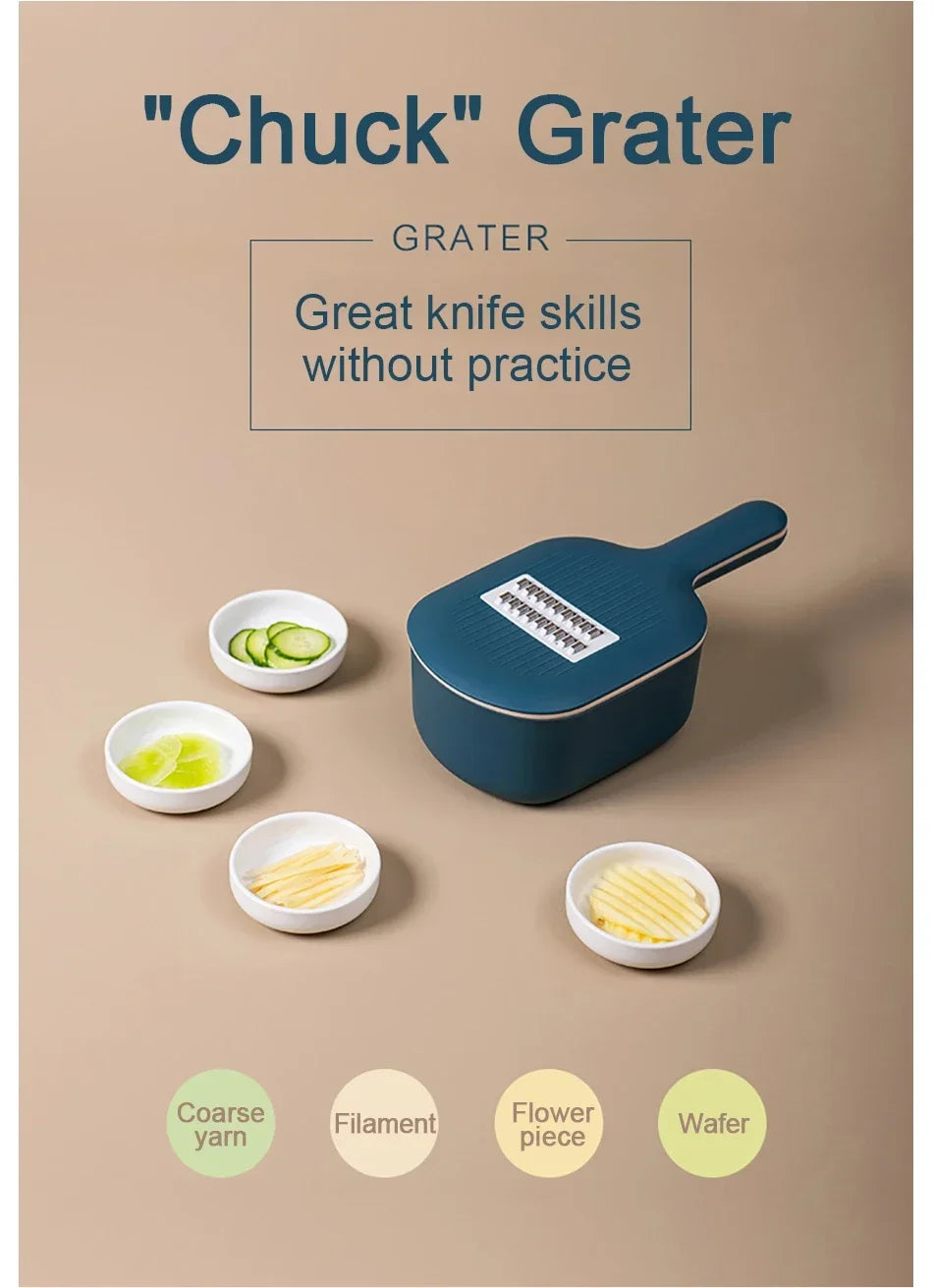 Vegetable Cutter Kitchen Accessories Mandoline Slicer Fruit Cutter Potato Peeler Carrot Cheese Grater Vegetable Slicer Kitchen