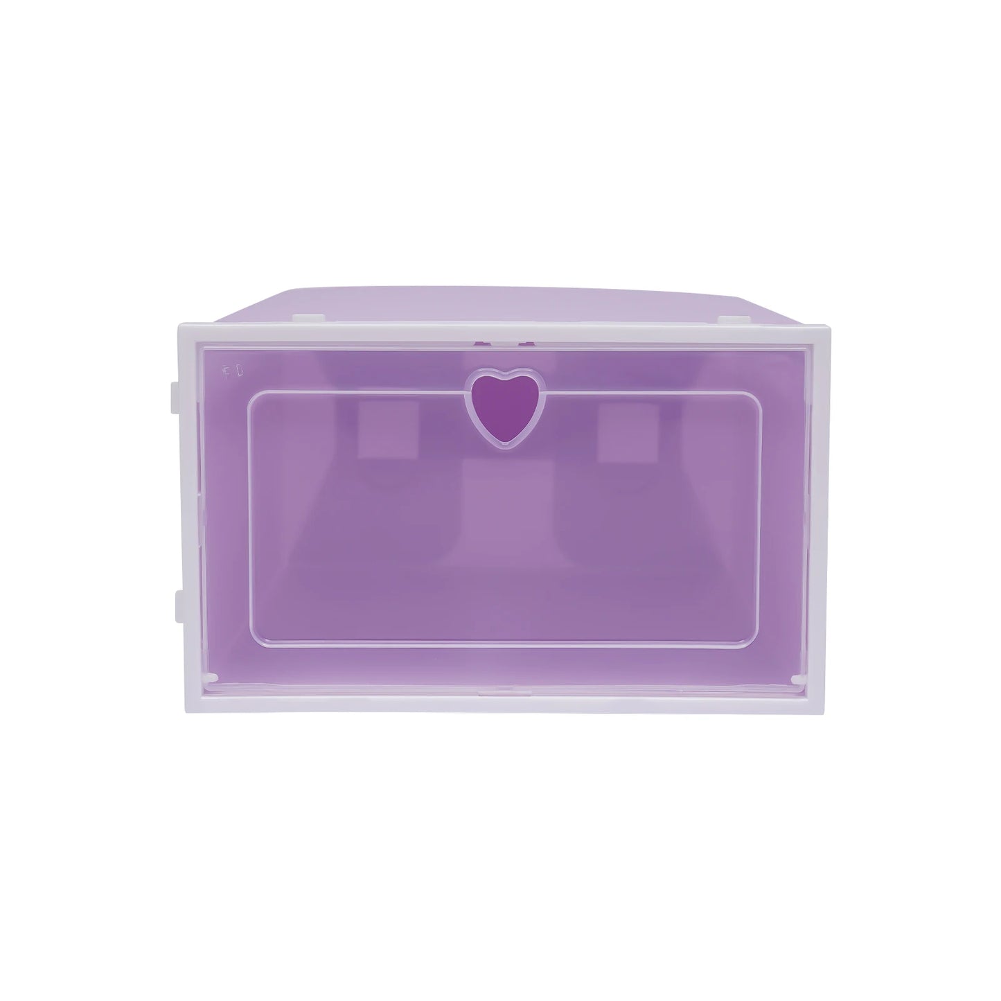 20Pcs Foldable Shoe Storage Boxes with Lids Transparent Stackable Containers Drawer Style PP Plastic Shoe Organizers