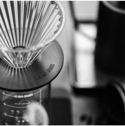 MHW-3BOMBE Pour Over Coffee Dripper Glass Coffee Dripper Coffee Filter Cup Reusable Coffee Drip Filter Cone Coffee Maker