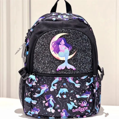 Genuine Australian Smiggle Mermaid Reflection In Water Backpack Children'S Stationery Student Pencil Case Backpack Student Gift