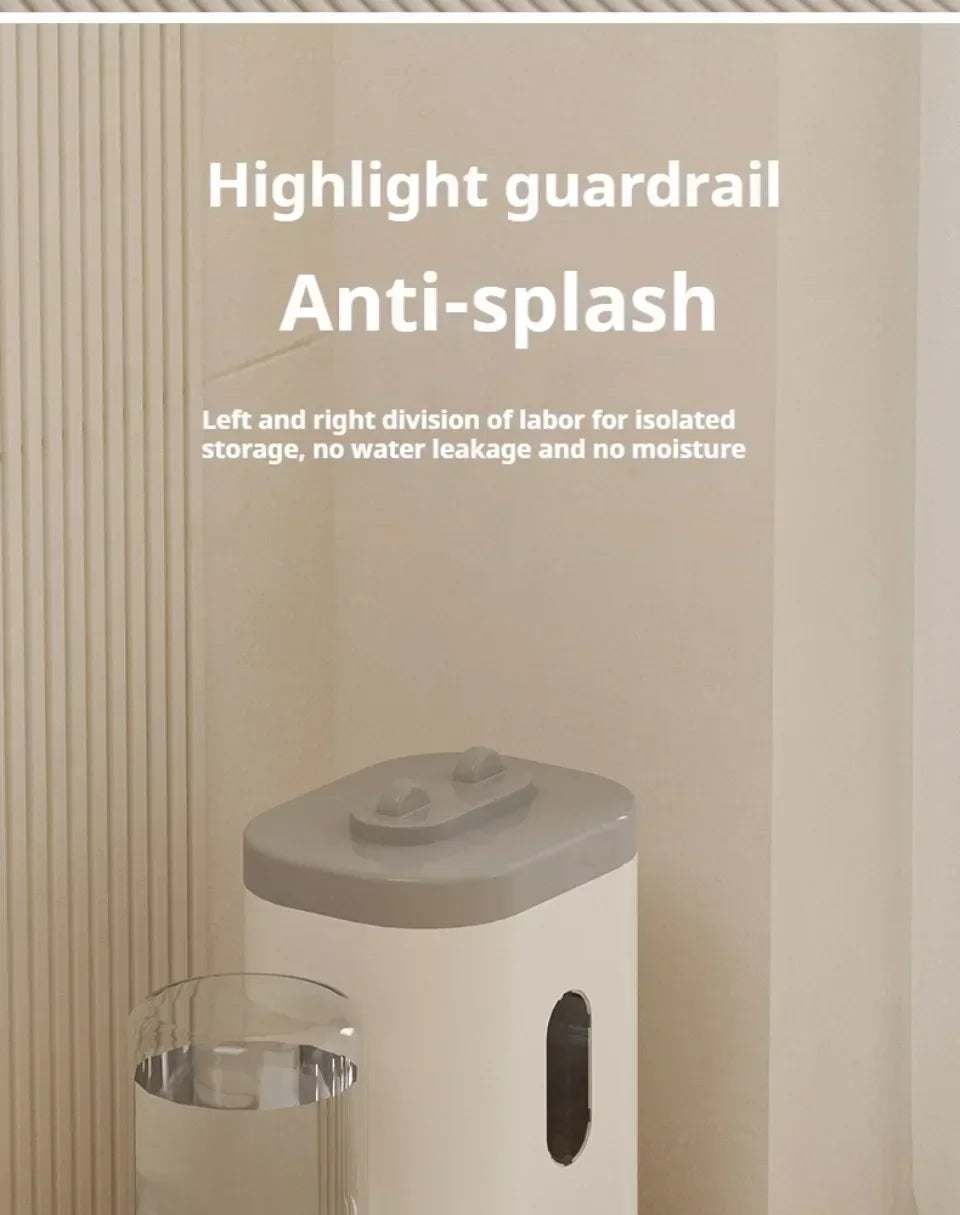 Automatic Pet Feeder and Water Dispenser 2in1 Raised Food Bowl with Water Fountain for Cat Dog Large Capacity Pet Accessories