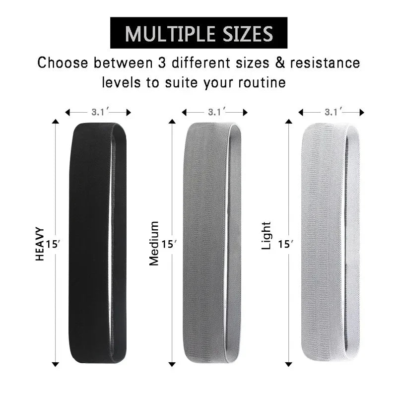 New Fitness Resistance Bands Hip Expansion Fitness Cloth Rubber Bands Stretch Expanders for Home Fitness Exercise Equipment