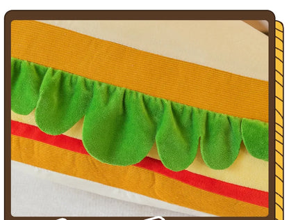 Plush Stuffed Toys Cute and Creative Sandwiches Pillows Toast Bread Children's Sofas Bedside Pillows Large Cloth Dolls Birthday