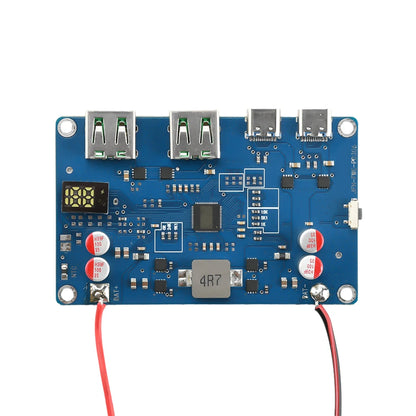 100W PD QC Power Bank Bidirectional Fast Charging Mobile Power Module DIY Power Bank 2-6S Lithium Battery Protection Motherboard