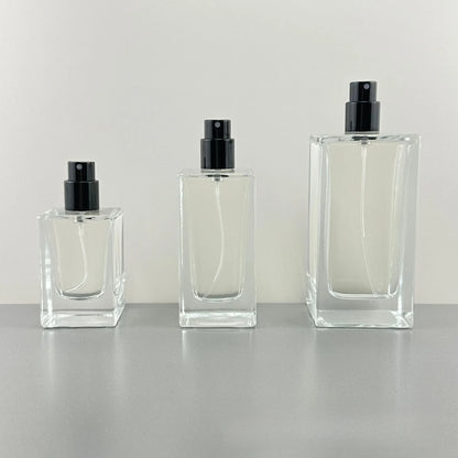 Perfume Container Bottle Cosmetics Bottled Crystal White Glass Bottles and Finely Sprayed in Bottles Perfumes
