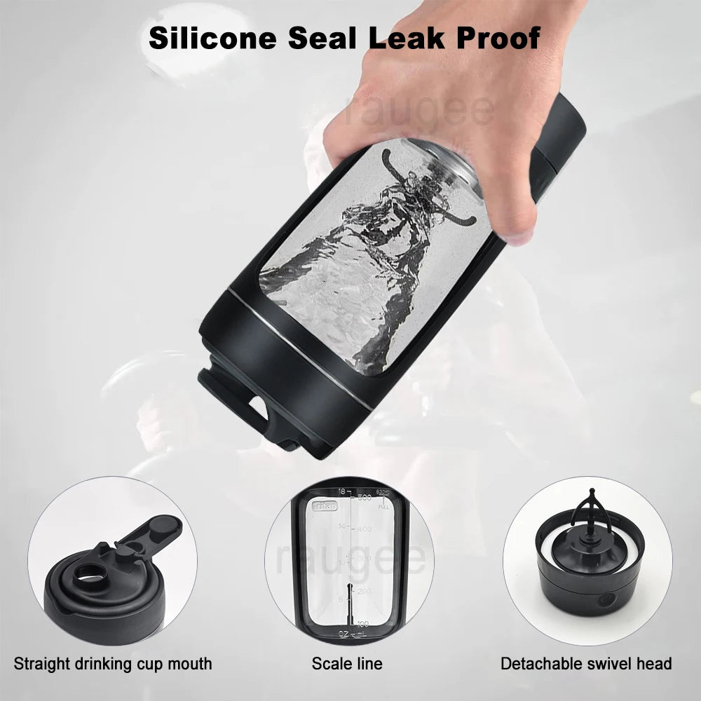 Blenders Cup 630ml Electric Mixing Cup Portable Protein Powder Shaker Bottles Mixer For Travel Home Office Kitchen Tools