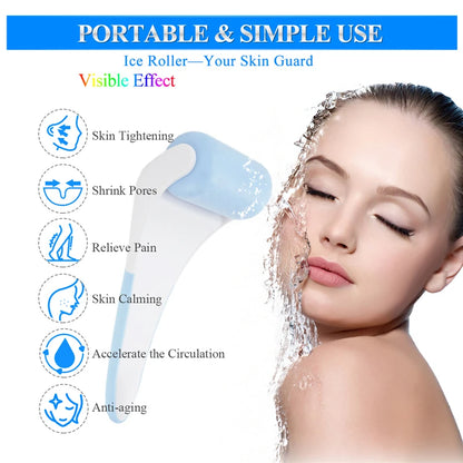 Face Roller Cool Ice Roller Massager Skin Lifting Tool Face Lift Massage Anti-wrinkles Pain Relief Face Skin Care Tools