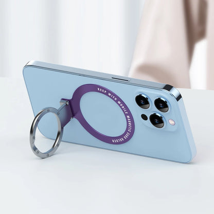 Cell Phone Ring Holder Stand Finger Grip Degree Rotation Kickstand Compatible iPhones Wireless charging