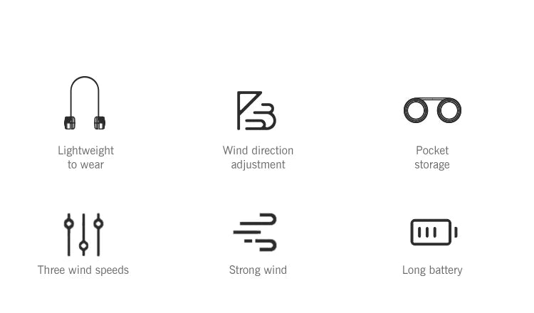 Hanging Neck Fan Power ventilador Bladeless Neckband Fan Portable Mini Air Cooler USB Rechargeable Electric Fans