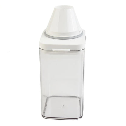 1PC High Quality Laundry Detergent Dispenser For Laundry Detergent Powder Kitchen Plastic Airtight Food Storage Containers