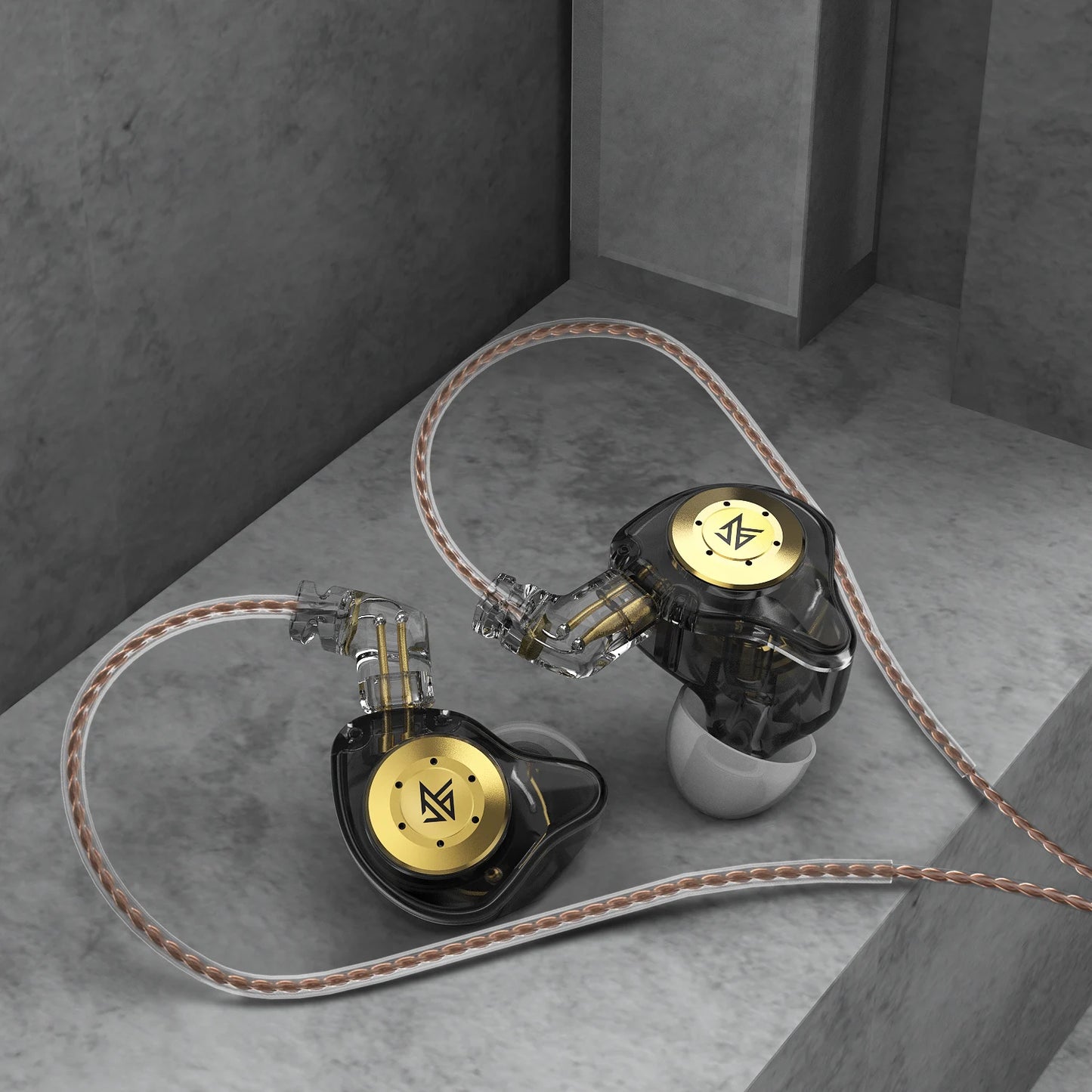 KZ edx pro Headset Dynamics in the Ear Monitor Hifi Wired Headset Bass Stereo Game Music Headset Noise Cancellation Headset