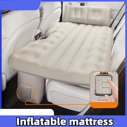Car Inflatable Bed Trunk Leveling Pad Mattress Sleeping Pad Car Converted Bed Foldable Car Travel Bed Camping Bed