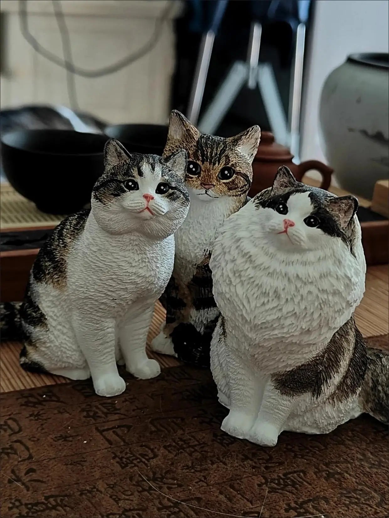 Personalized 3D Pet Portrait Pet Keychain Custom Dog Head Ornament Customized Pet Gift Pet Mini Sculpture Pet Lover Gift Ideas