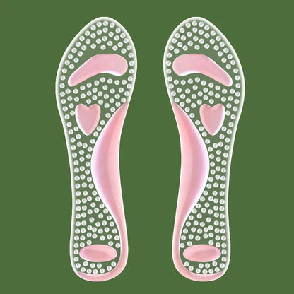 Anti Slip Sole Pads For High-Heels Arch Support Self-adhesive Sandals Insole Summer Comfortable Gel Insoles Silicone Cushion