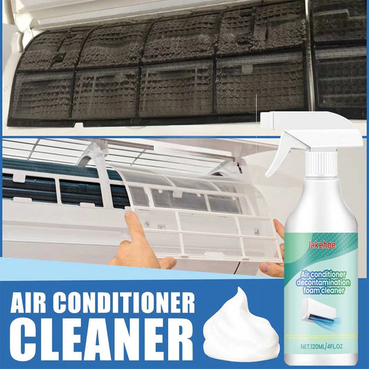 120ML Air Conditioner Foaming Cleaner Spray Deodorizer Professional Household Outside Machine Cleaning Foam Spray Deodorizer