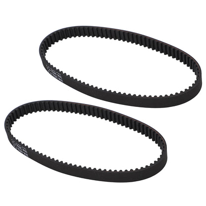 2 Pcs Vacuum Belt 1611129 Rubber Vacuum Cleaner Replacement Belt for Bissell ProHeat 2X Revolution Pet Pro