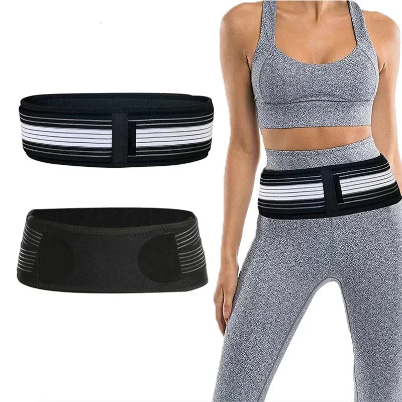Sacroiliac SI Joint Hip Belt Lower Back Support-Hip Braces for Hip Pain Pelvic Support Belt Sciatica Ease Protect
