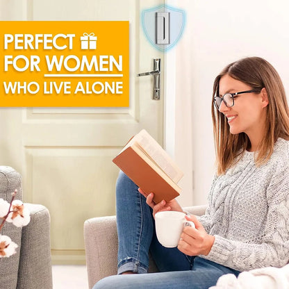 New Home Security Door Lock Aluminum Alloy Anti-theft Door Lock Childproof Door Reinforcement Lock with 3 Inch Stop