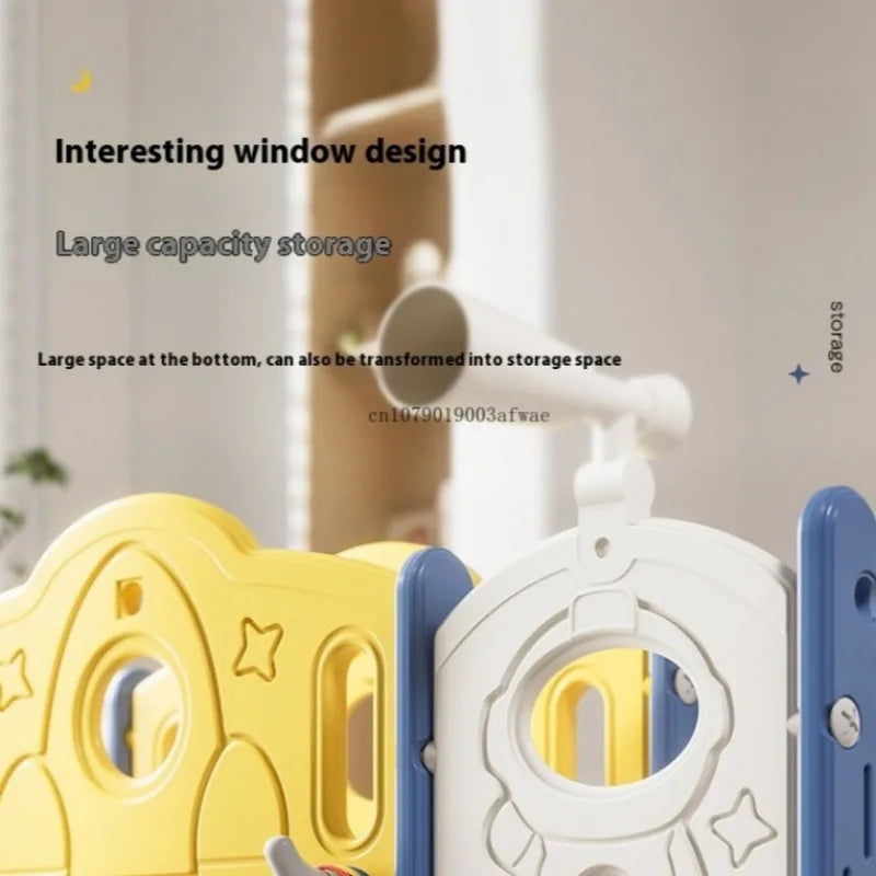 Children's Slide Outdoor Indoor Domestic Baby Sports Three-in-one Slide Swing Family Multifunction Amusement Park Toys Slide