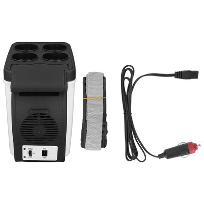 Cosmetic Refrigerator 12V Car Refrigerator 37W Fridge 6L Low Noise Portable Medicine Box Cosmetic Refrigerator for Food