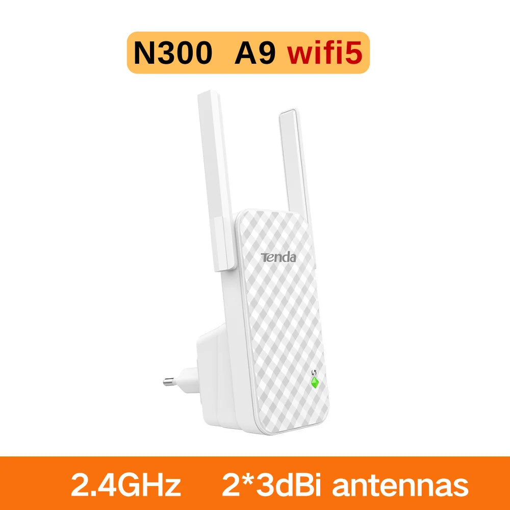 Tenda Wi-Fi 6 Range Extender AX1500 A23 2.4G&5GHz Dual Band Signal Expansion Repeater 2*5dBi antennas With Gigabit Ethernet port
