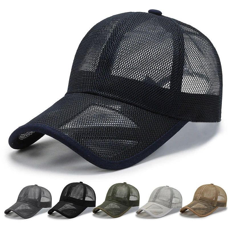 Outdoor Camouflage Mesh Baseball Cap Men Cap Summer Unisex Men And Women Camo Baseball Cap Trucker Hat Casquett