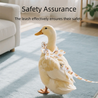 Cute Pet Duck Diaper Reusable Adjustable Goose Breast Strap Wearable Reduce Odor Chicken Diapers Poultry Supplies