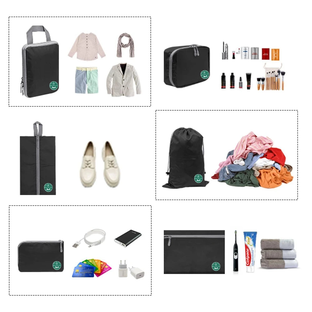 Compression Packing Cubes,Travel Packing Cubes for Carry on Suitcases, Expandable/Compression Bags for Clothes Travel Accessorie